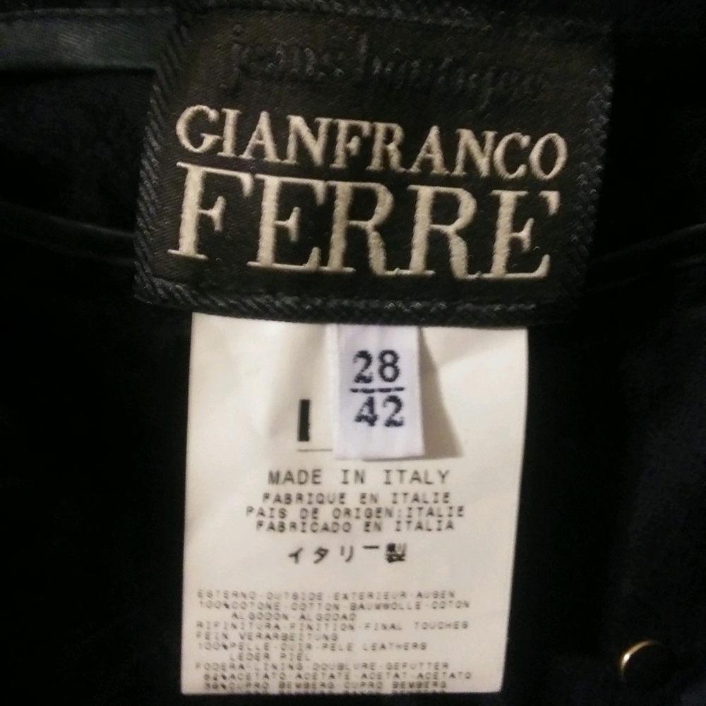 Gianfranco ferre black pants